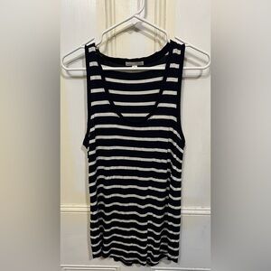 GAP Maternity Striped Sleeveless Tank Small